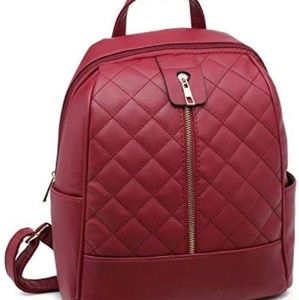 Faux Leather Backpack Purse for Women NWT